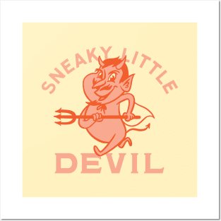 Sneaky Little Devil Posters and Art